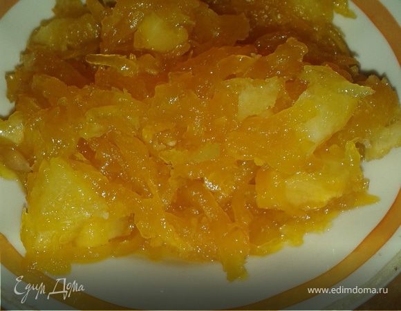 Конфитюр из тыквы с апельсином и лимоном Конфитюр из тыквы с апельсином и лимоном