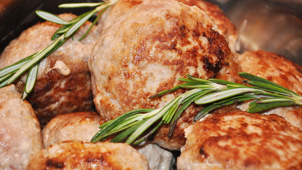 Котлеты с розмарином