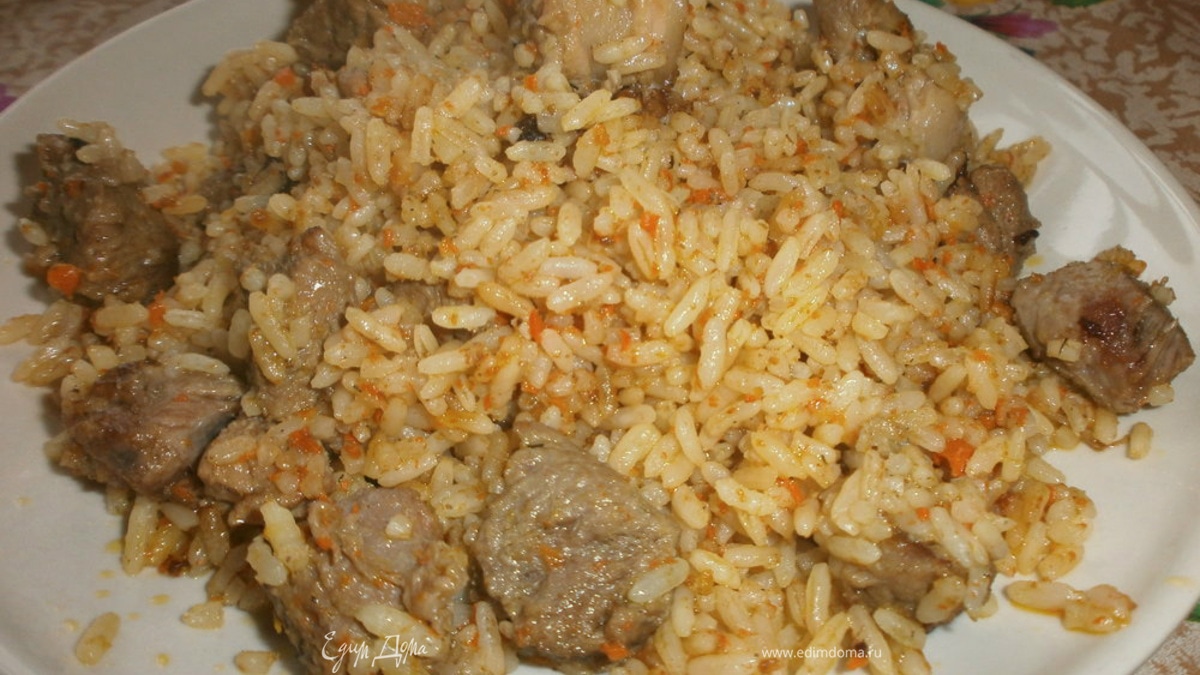 Плов по рецепту бабушки