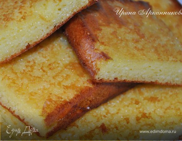 Творожная воздушная запеканка