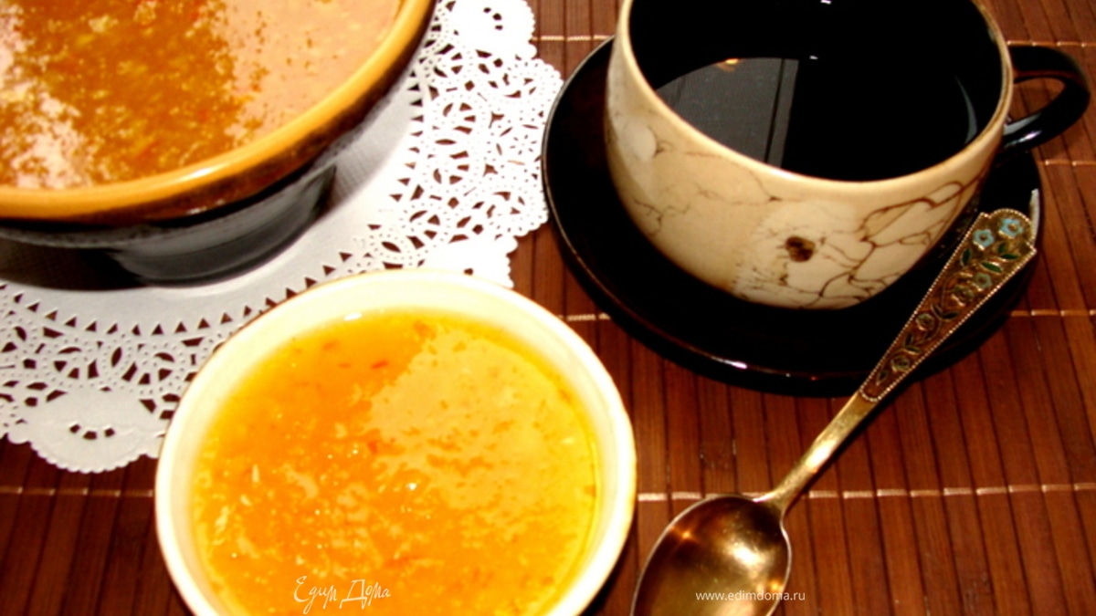 Апельсиново-лимонный конфитюр с имбирем