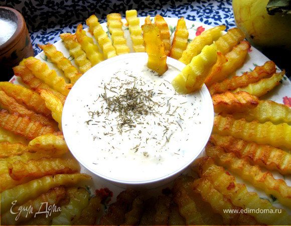 Сырный соус к картофелю фри Сырный соус к картофелю фри