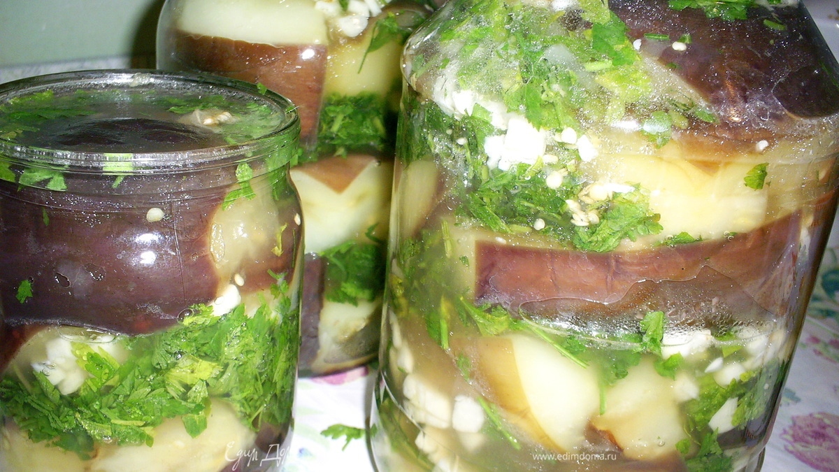 Маринованные баклажаны