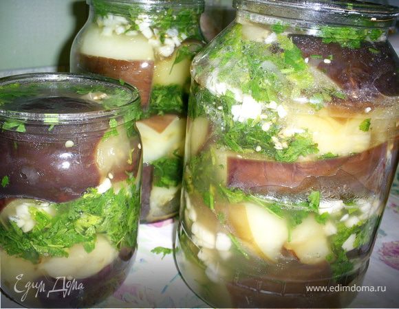 Маринованные баклажаны Маринованные баклажаны
