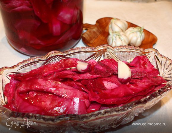 Острая, маринованная капуста по-грузински