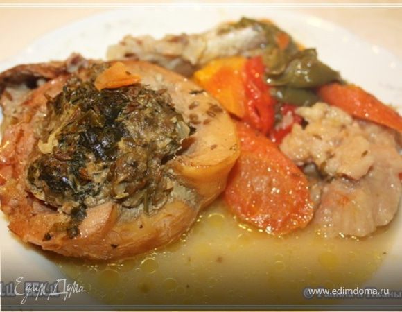 Оши Бехи - рубленая баранина в айве