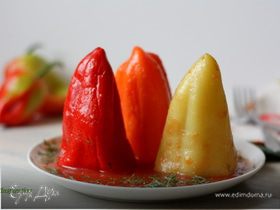 Перцы в томатном соке (для фарширования)