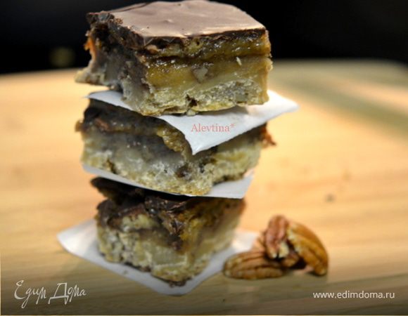 Десерт "Сэнди пралине с пеканом"