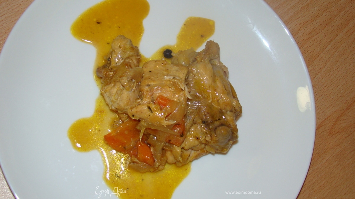 Курица с апельсинами