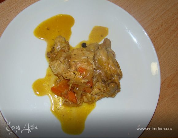Курица с апельсинами