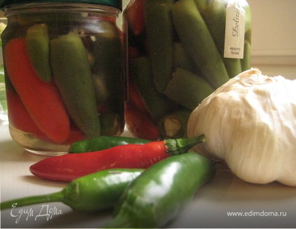 Маринованные перчики Чили Маринованные перчики Чили