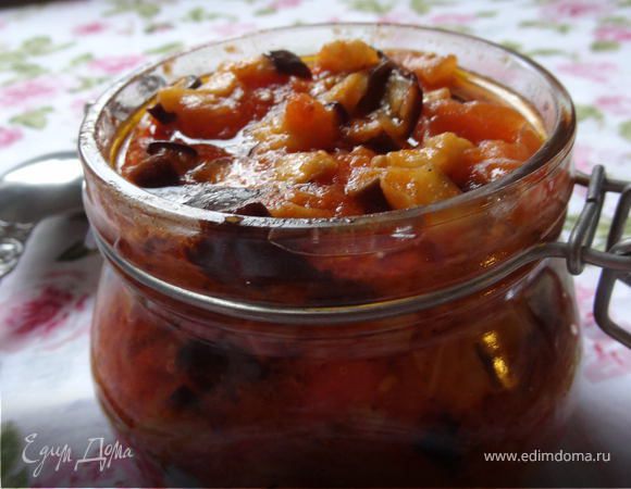 Антипасти из баклажанов