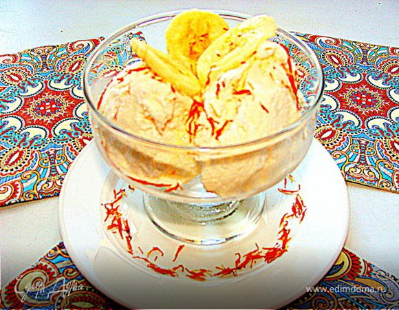 Домашнее сливочное мороженое