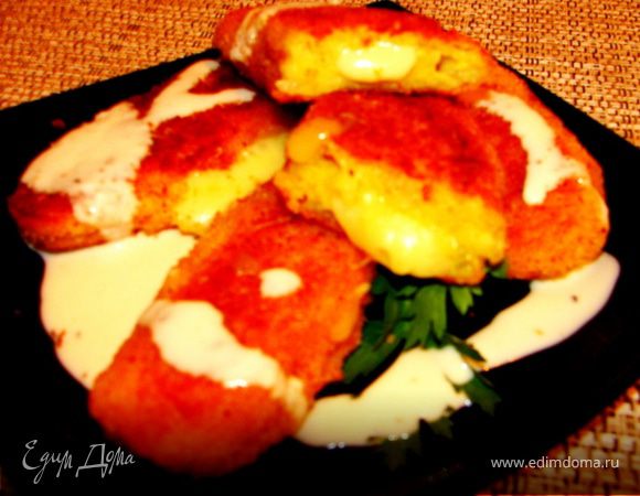 Картофельные биточки с начинкой из сыра (полуфабрикат)