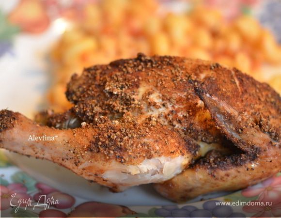 Курочки, запеченные в яблочном соусе Курочки, запеченные в яблочном соусе