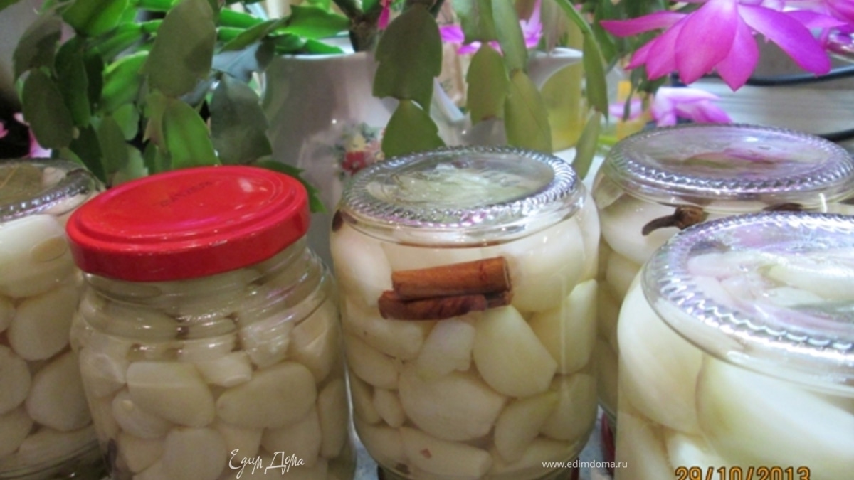 Чеснок маринованный