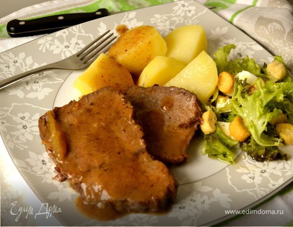 Томленая говядина по-ломбардийски (STRACOTTO ALLA LOMBARDA)