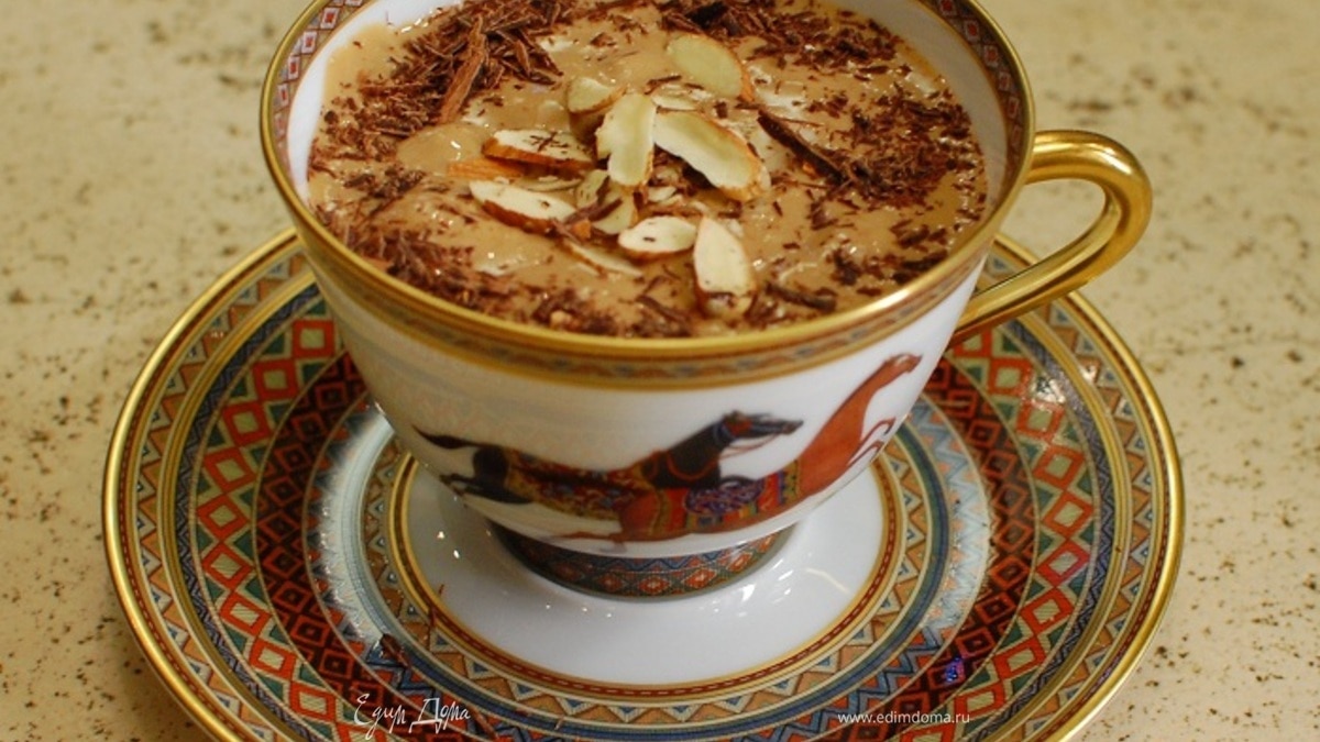 Бананово-кофейный десерт