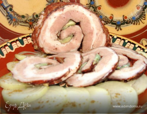 Сало в луковой шелухе Сало в луковой шелухе