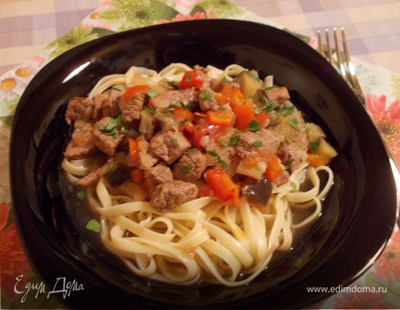 Простой домашний лагман Простой домашний лагман