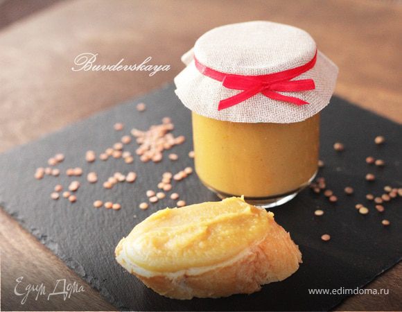 Джем из чечевицы и ванили (Puy lentil jam with vanilla)