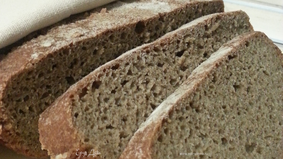 Немецкий ржаной хлеб с медом и кориандром