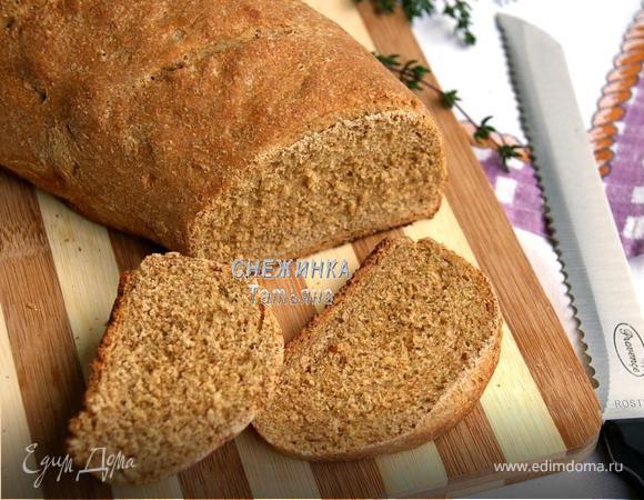 Ржаной хлеб на квасе с розмарином