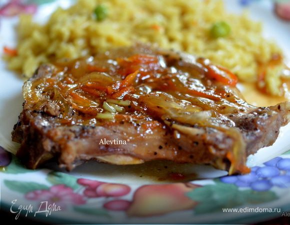 Свиные отбивные с кленовым сиропом Свиные отбивные с кленовым сиропом