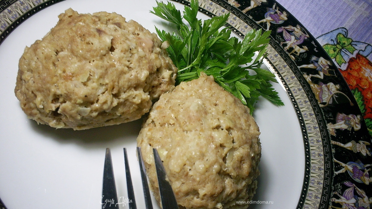 Мясо-крупяные котлеты для заморозки
