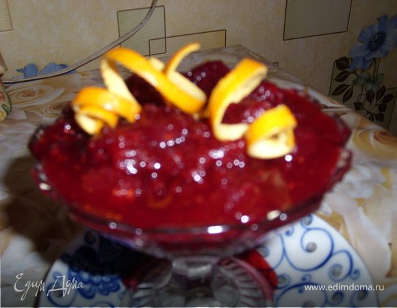 Клюквенный соус с имбирем Клюквенный соус с имбирем