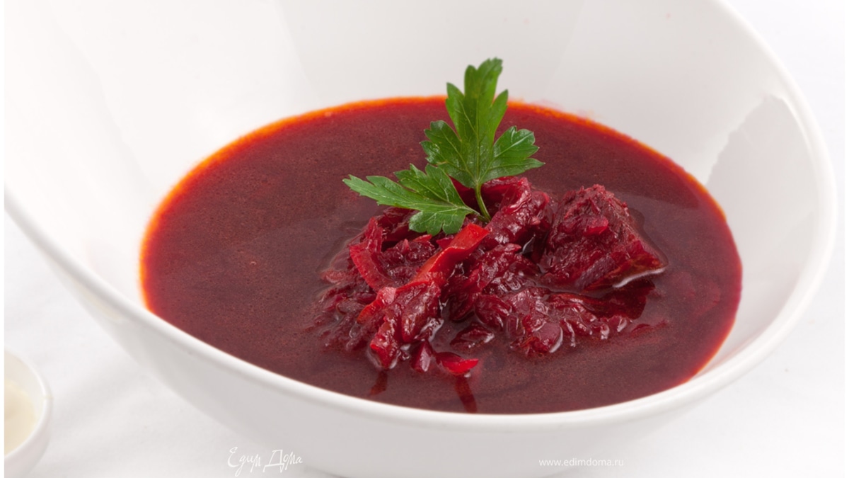 Борщ (суп) свекольный