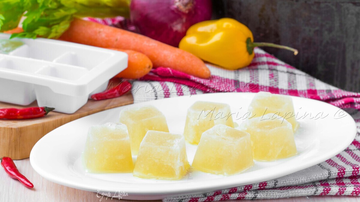 Домашний бульонный кубик