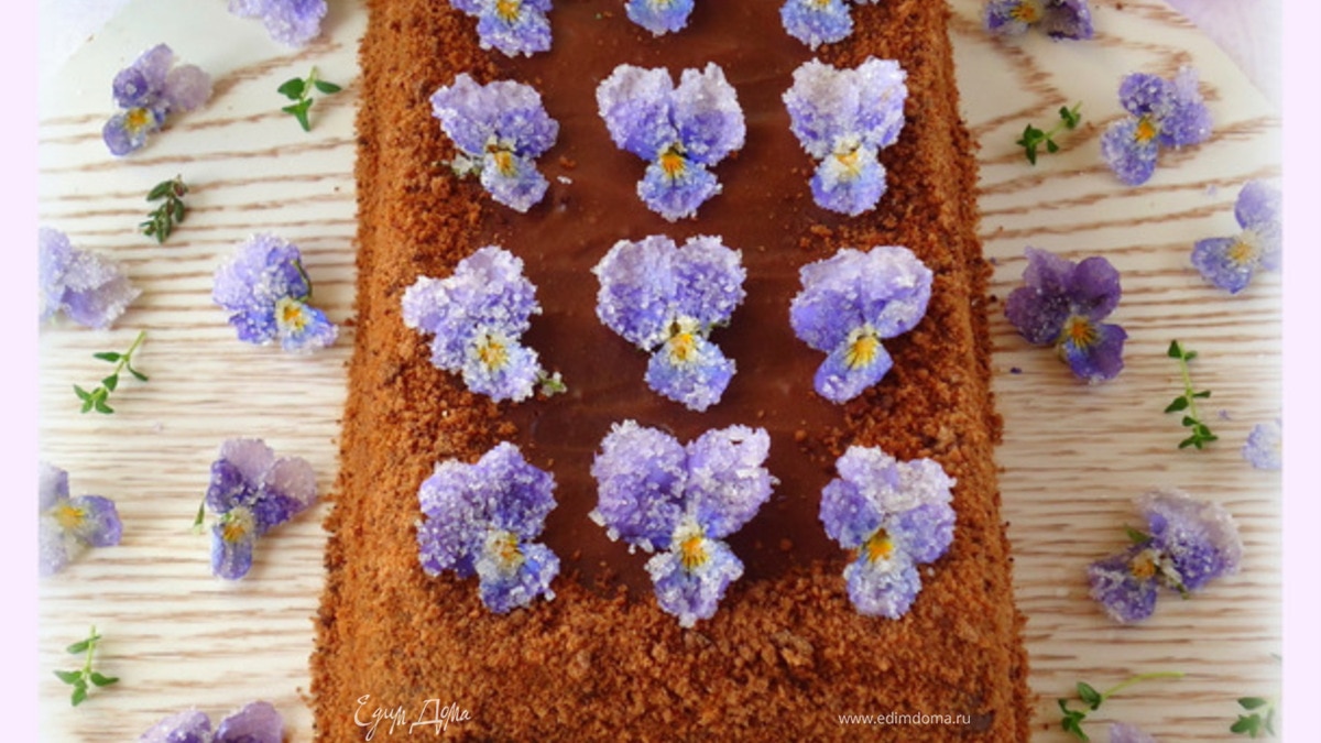 Торт шоколадный для моей подруги Лены