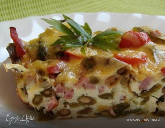 Запеканка из стручковой фаоли Запеканка из стручковой фаоли