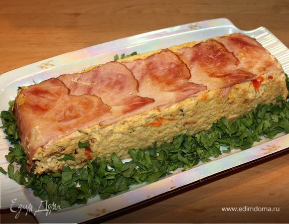 Куриный террин с овощами