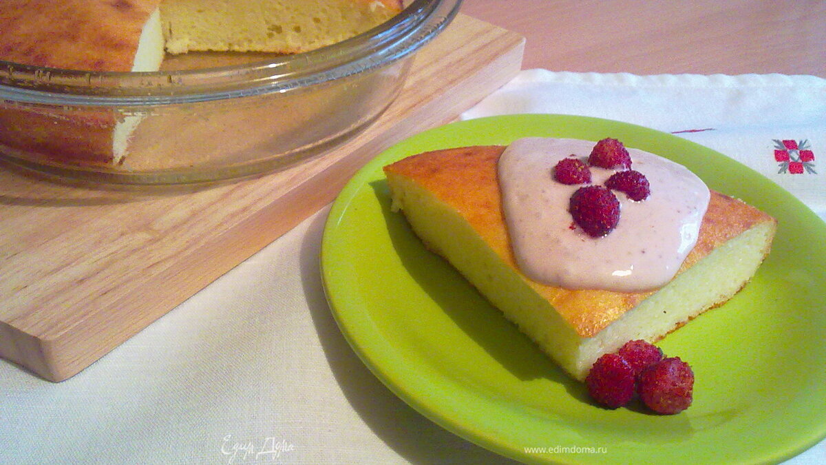 Творожная запеканка-суфле