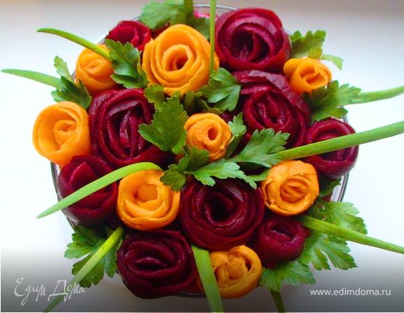 Салат Розарий, или винегрет по-новому