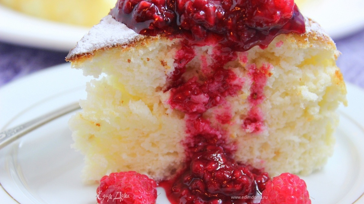 Торт-пирог «Пища ангелов» для Едим Дома