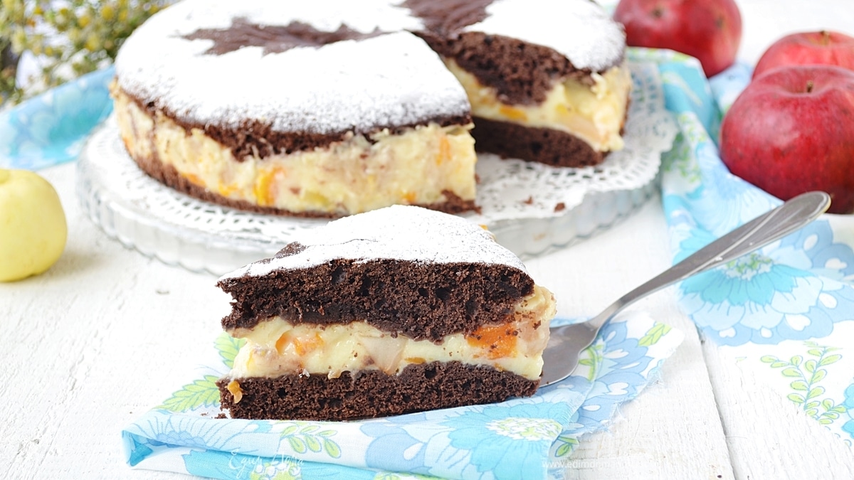 Пирог "Осень в пудинге"