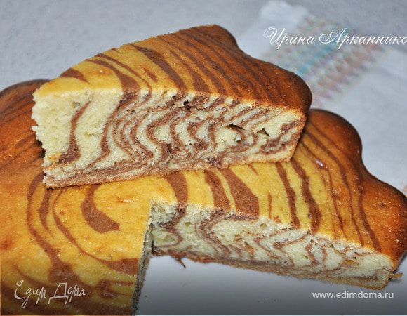 Мраморный кекс Мраморный кекс