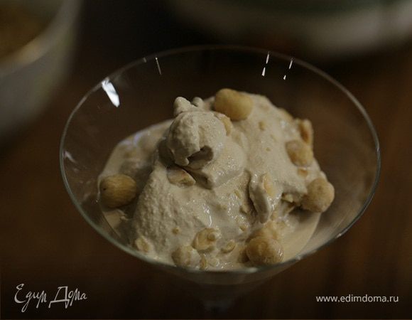 Кофейно-ореховое мороженое Кофейно-ореховое мороженое