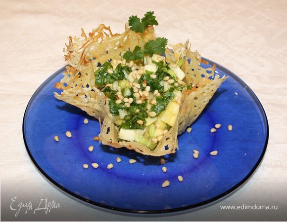 Итальянская экзотика в сырной корзине