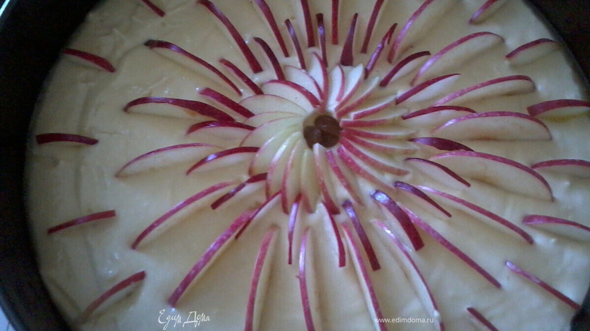 пирог Яблочный с корицей