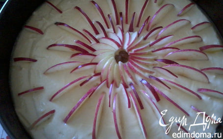Рецепт пирог Яблочный с корицей