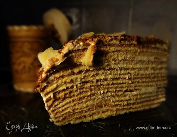 Мой любимый медовый торт