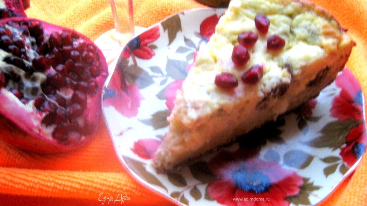 Дважды творожный пирог