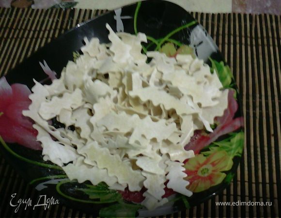 Рецепт домашней лапши Рецепт домашней лапши