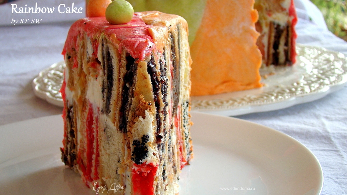 Торт "Радуга"