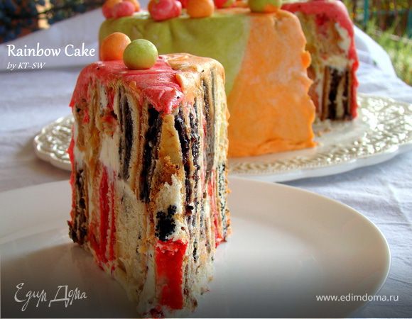 Торт "Радуга"