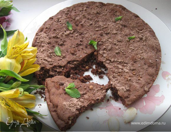 Пирог «Трех чашек», или шоколадная сбризолона (Sbrisolona al cioccolato) Пирог «Трех чашек», или шоколадная сбризолона (Sbrisolona al cioccolato)